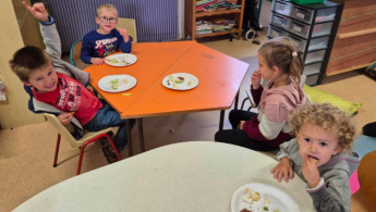 Semaine du goût classe de maternelle