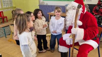 La magie de Noël s’invite en maternelle